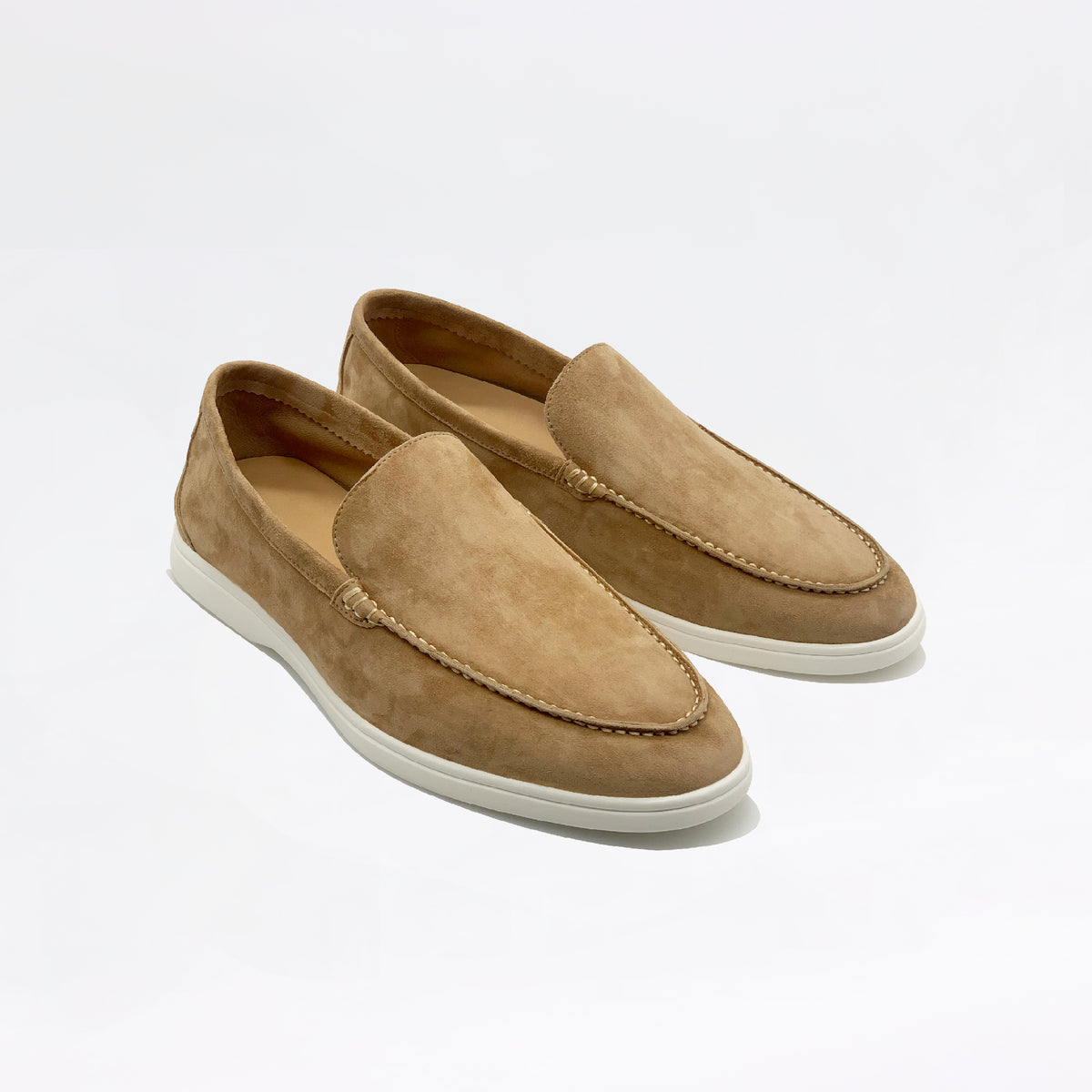 Mocassins en daim