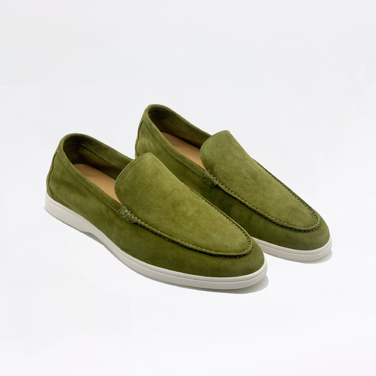 Mocassins en daim