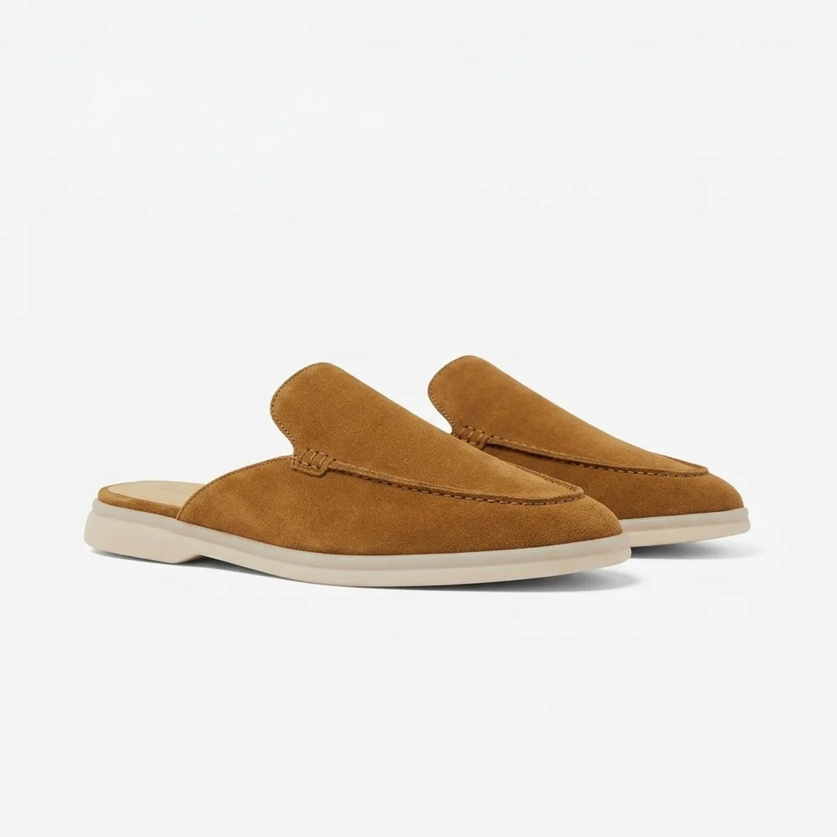 Mules en daim Riviera