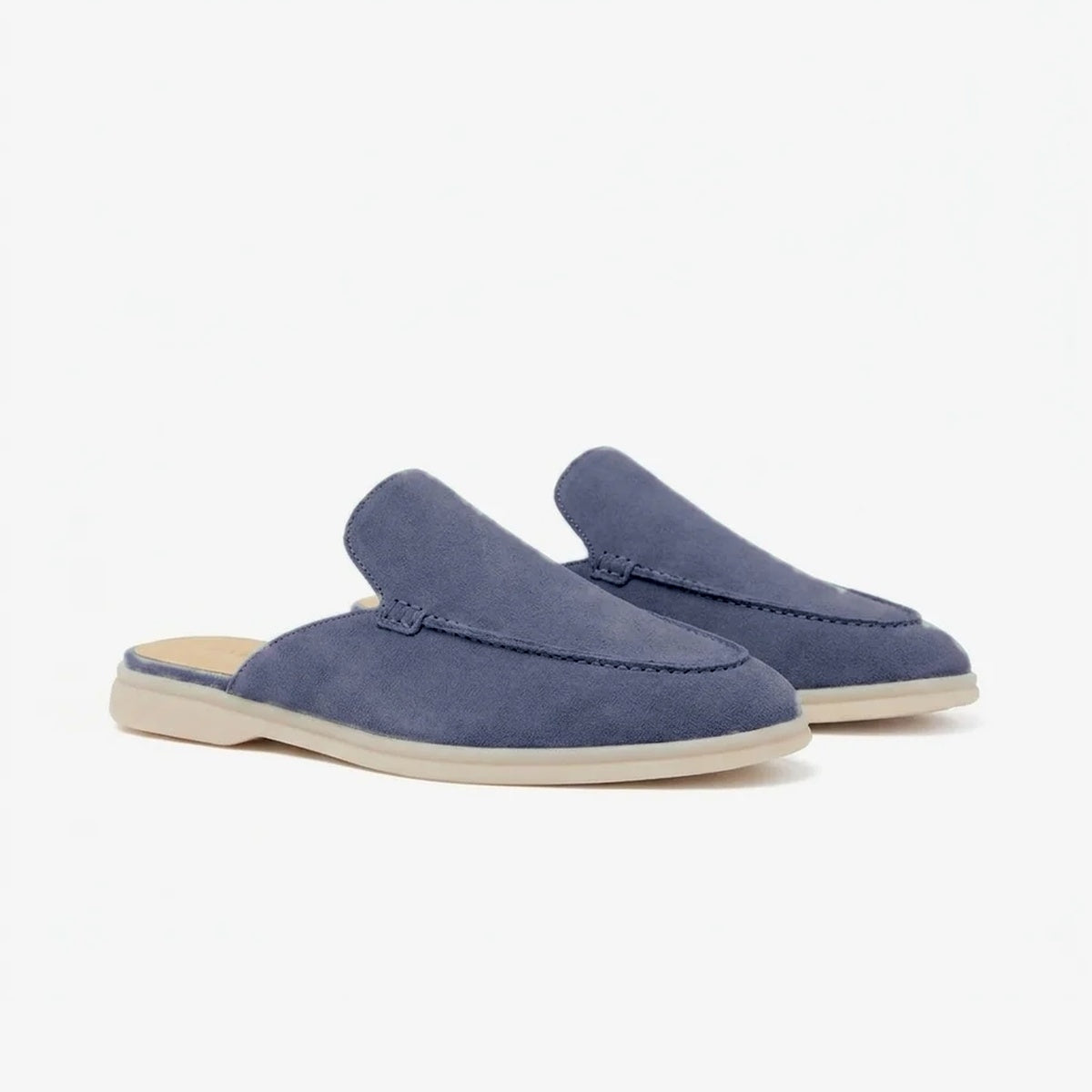Mules en daim Riviera
