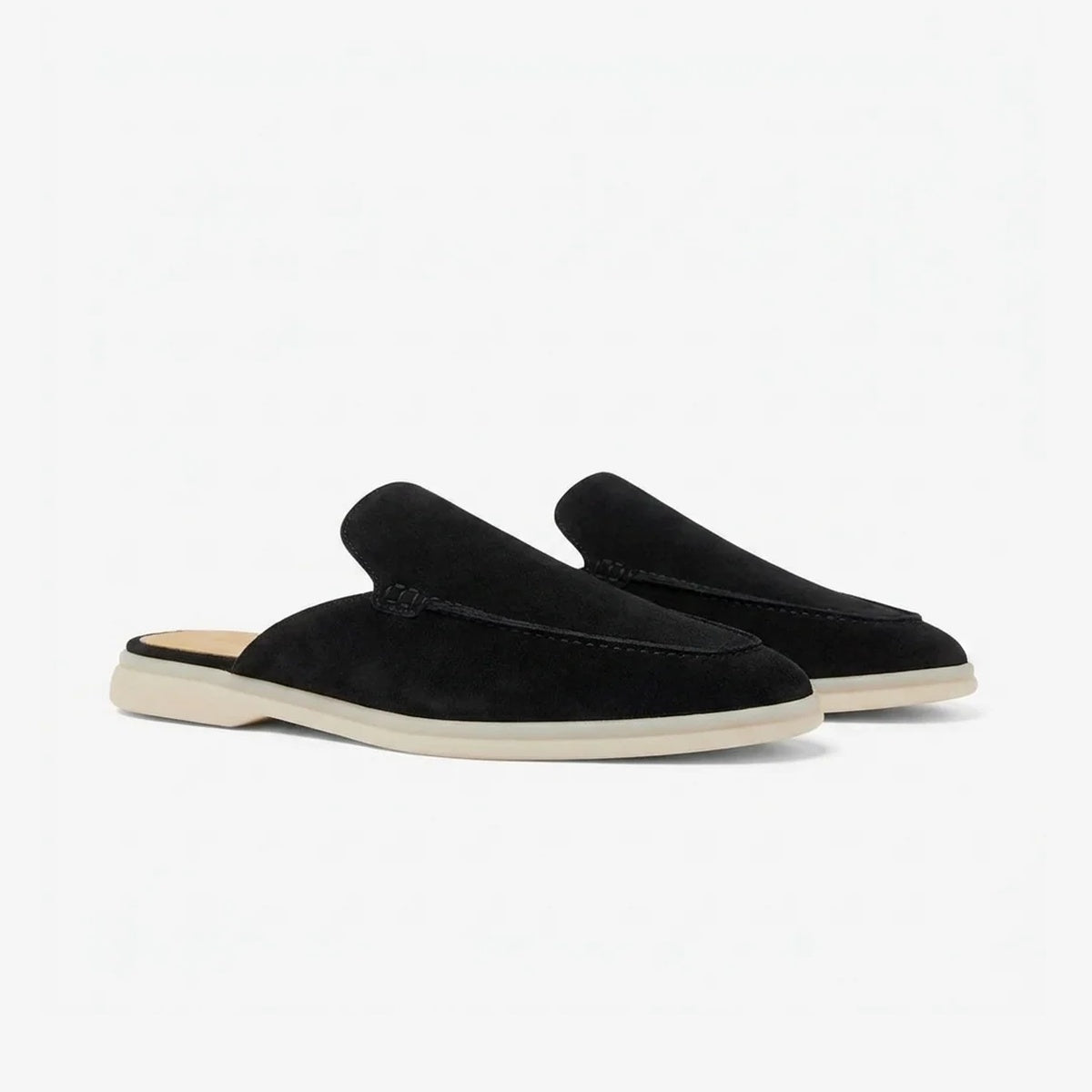 Mules en daim Riviera